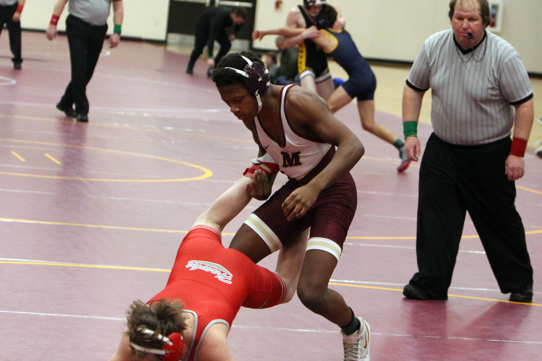 Whitetail Shootout Menomonie wrestling tournament 1-31-20